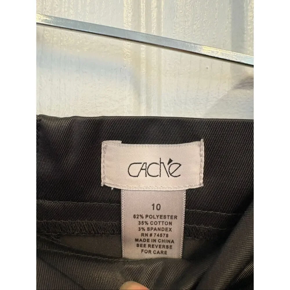 Black Cache Pencil Skirt